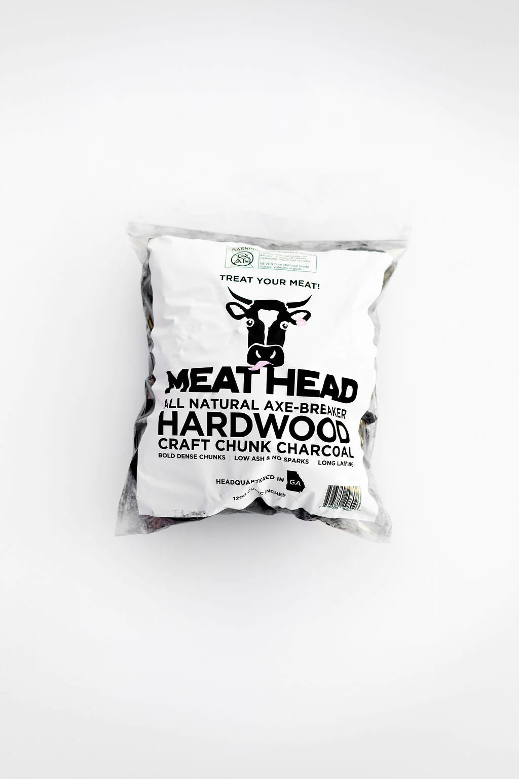 Meathead Charcoal Hardwood Craft Chunk Charcoal One Time Use Bag Atlanta BBQ Store