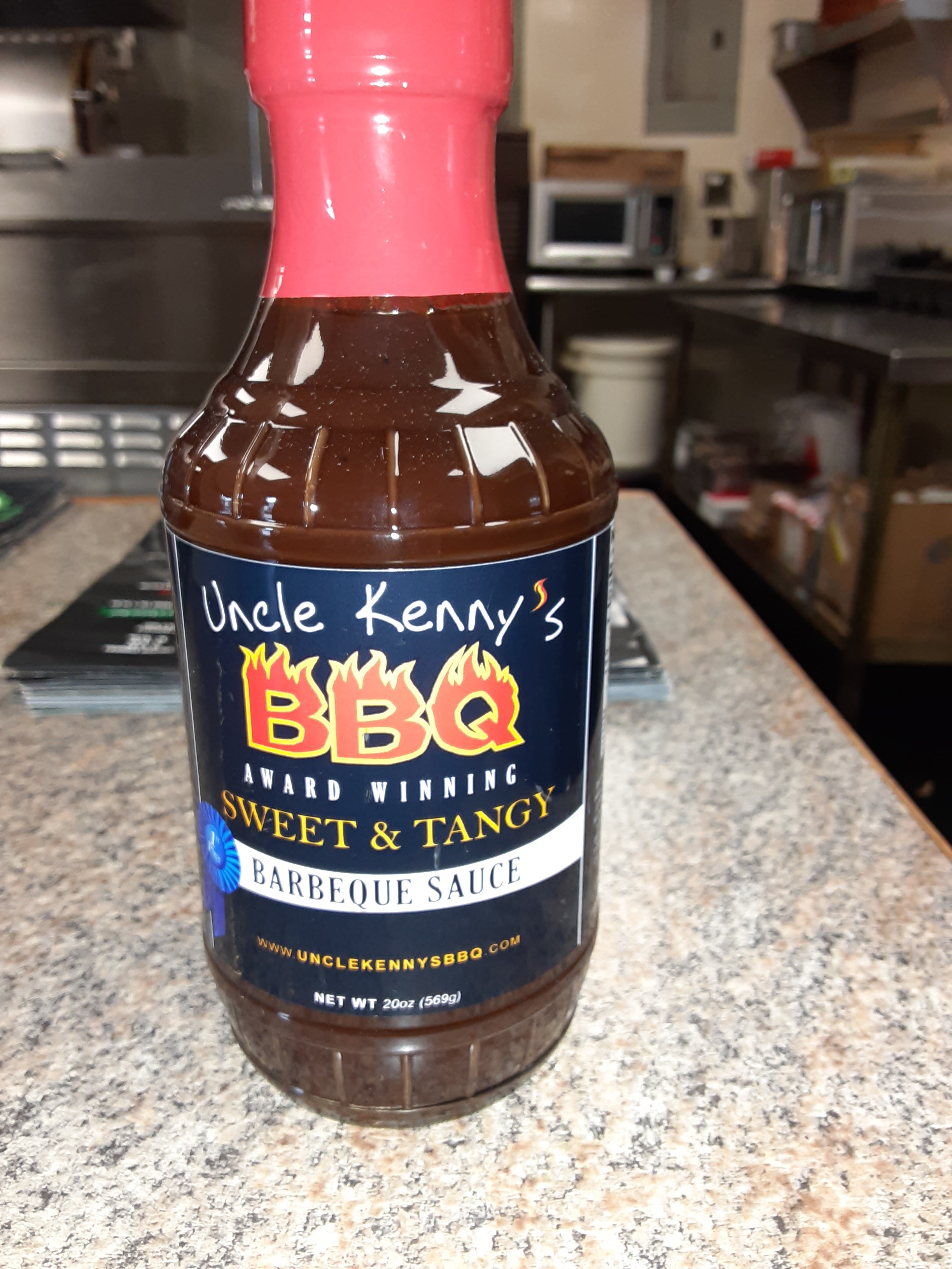 Uncle Kenny's BBQ Sweet & Tangy Barbecue Sauce Atlanta BBQ Store