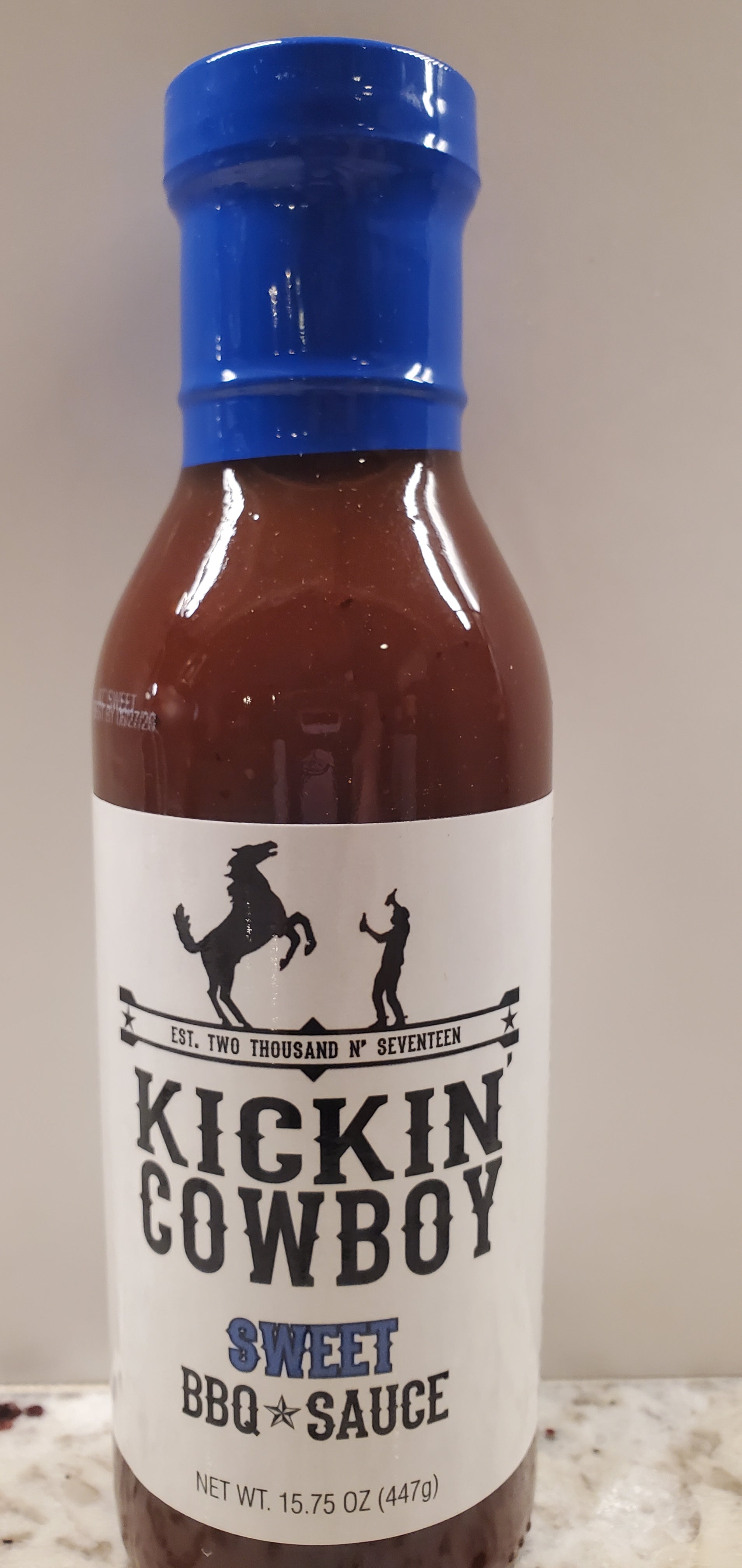 Kickin' Cowboy Sweet BBQ Sauce Atlanta BBQ Store