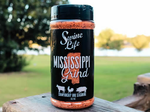 Swine Life Mississippi Grind BBQ Seasoning - 13 oz