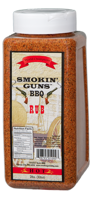 Smokin' Guns BBQ Hot Rub