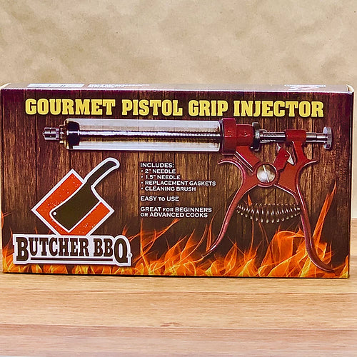 Butcher BBQ Gourmet Pistol Grip Injector