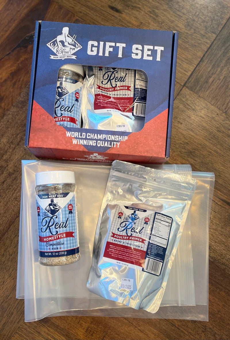 Man Meat BBQ Turkey Gift Set