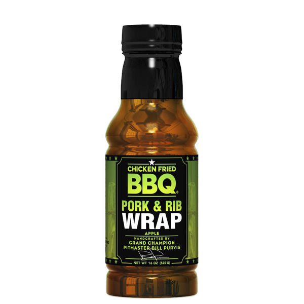 Chicken Fried BBQ Apple Pork and Rib Wrap