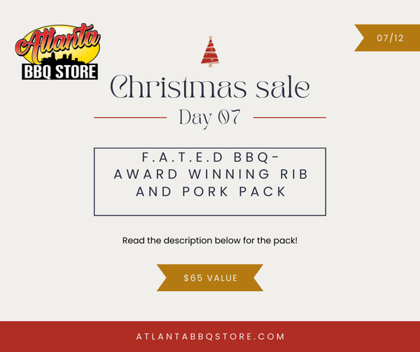 12 Days of Christmas: Day 7: F.A.T.E.D BBQ Rib and Pork Pack