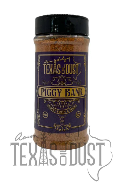 Texas Oil Dust Piggy Bank Pork and Rib Rub
