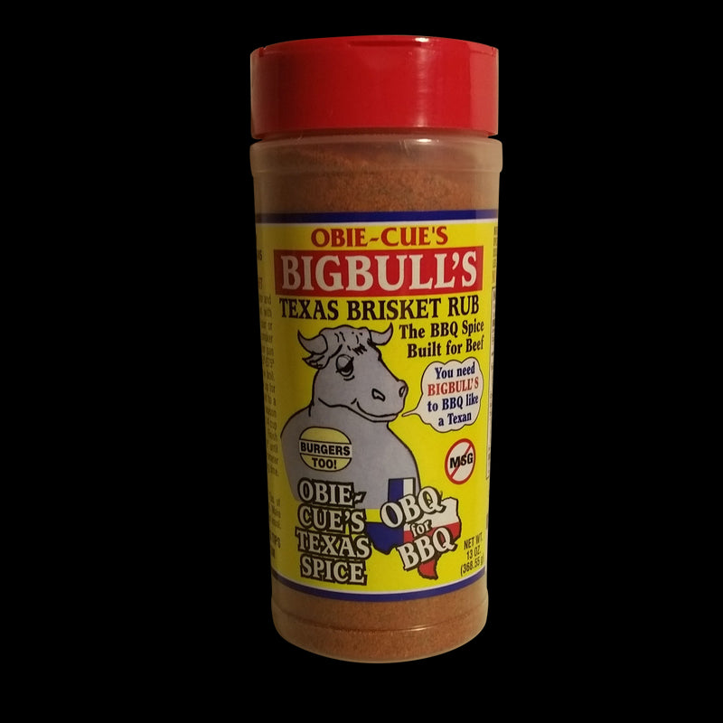 Obie-Cue's BigBull's Brisket Rub, 13oz