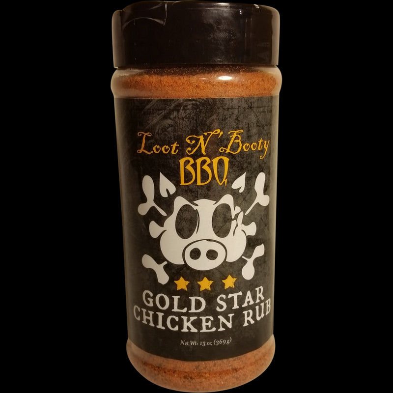 Loot N' Booty Gold Star Chicken Rub