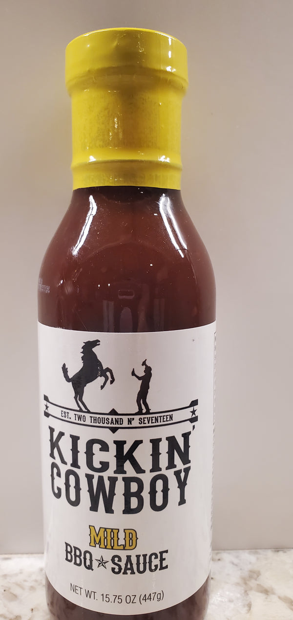 Kickin' Cowboy Mild BBQ Sauce
