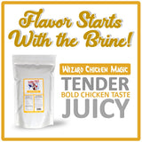 Smoking Wizard BBQ Chicken Magic Brine