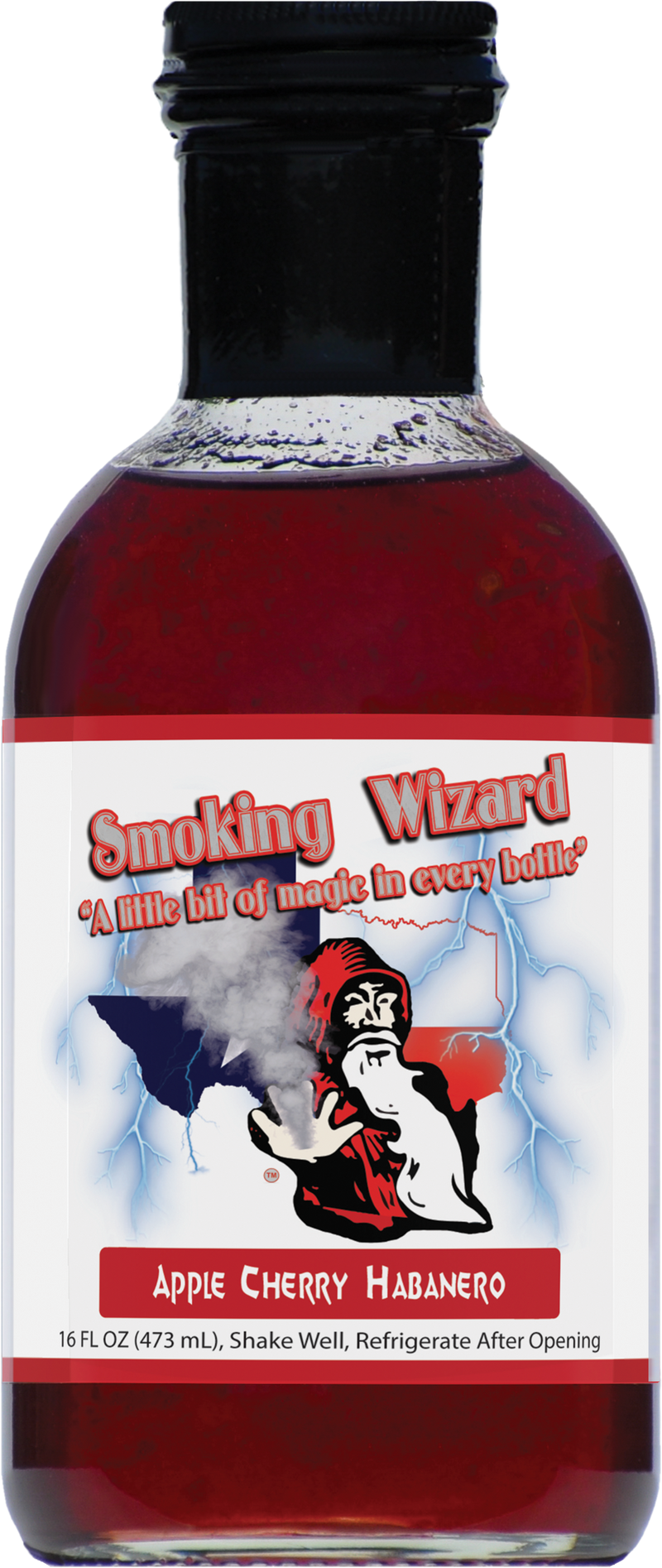 Smoking Wizard Apple Cherry Habanero Glaze