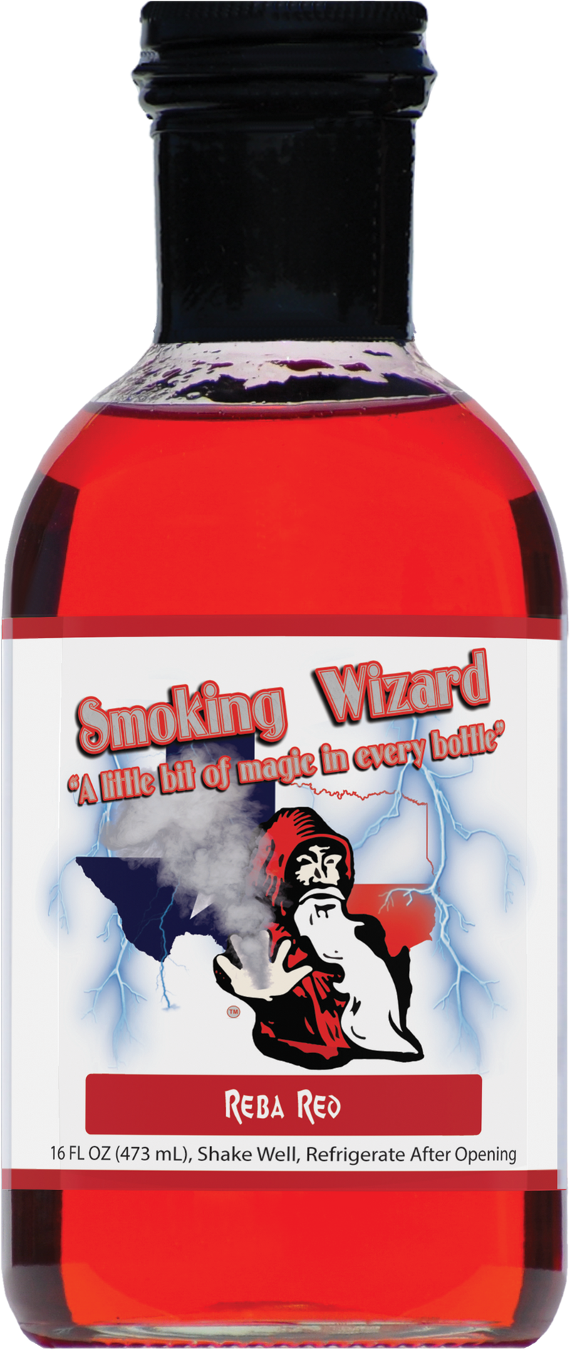 Smoking Wizard Reba Red Glaze