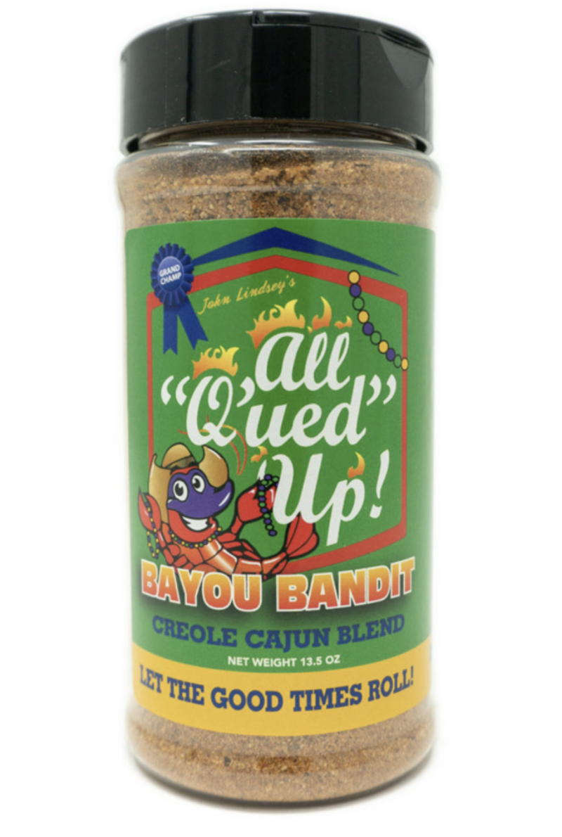 All Q'ued Up Bayou Bandit Creole Cajun Seasoning