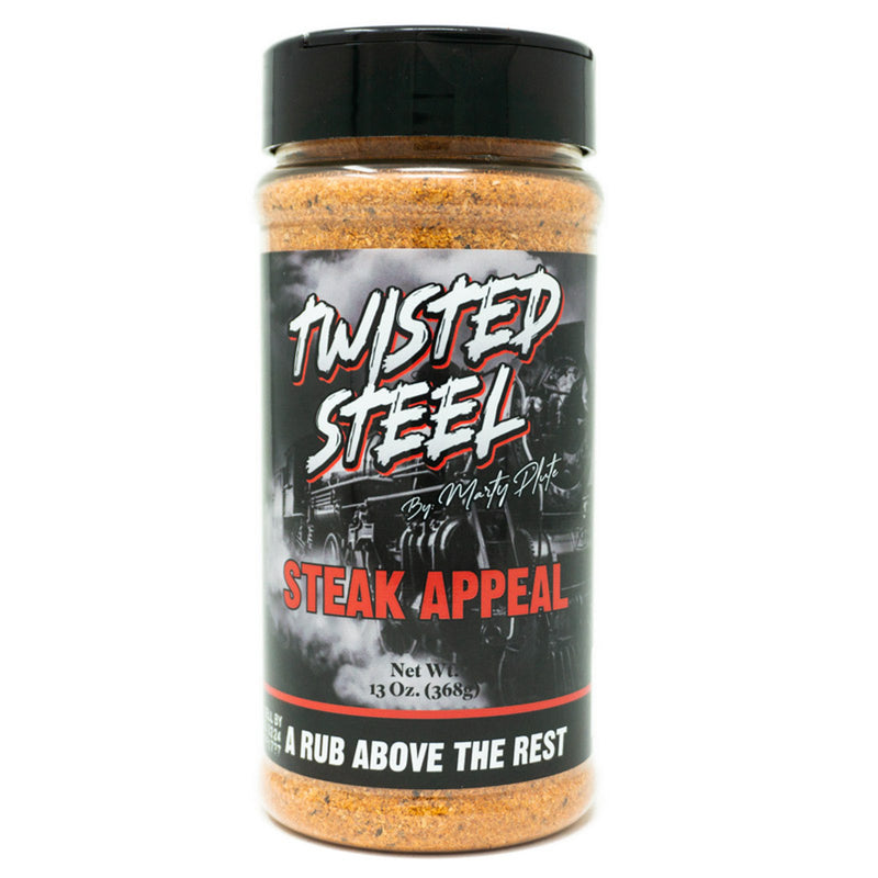 Twisted Steel Barbecue Steak Appeal Rub