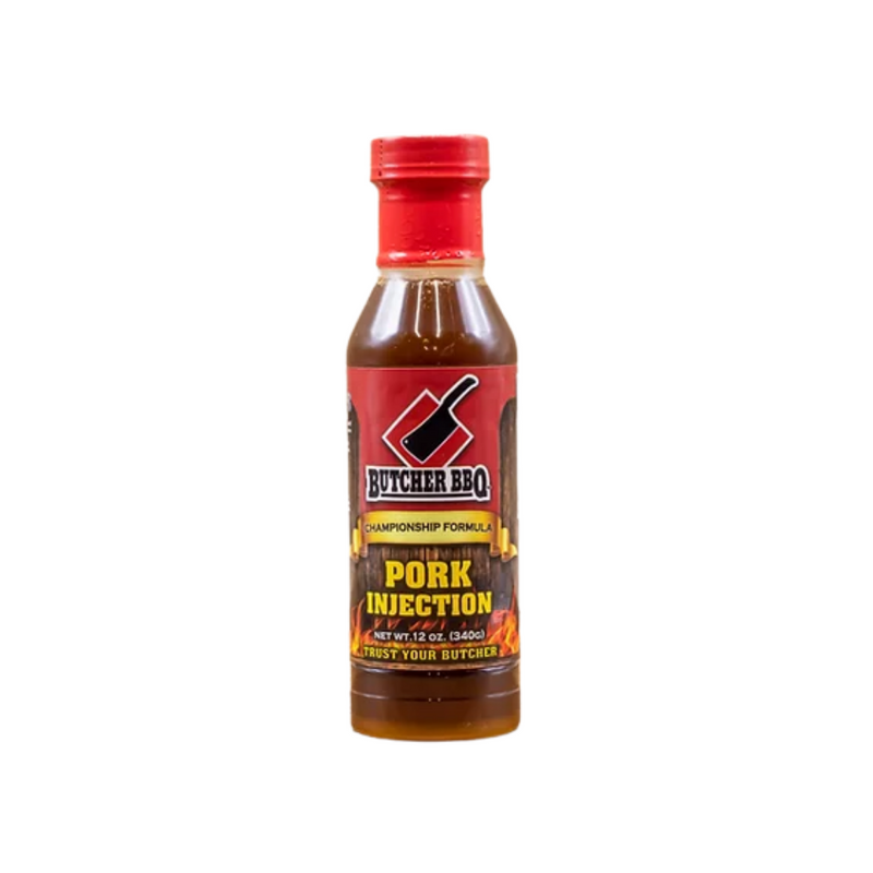 Butcher BBQ Pork Injection, Liquid, 12oz
