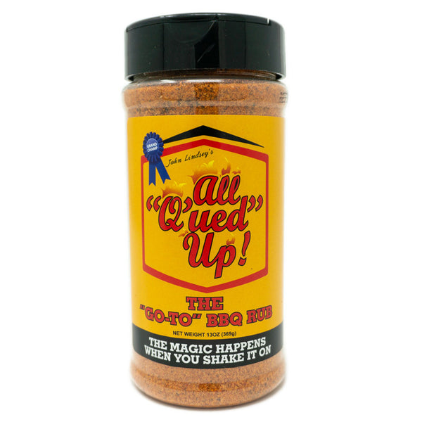 All "Q'ued" Up! The "Go-To" BBQ Rub