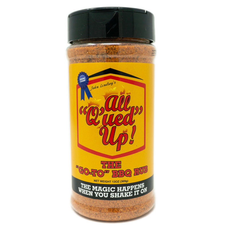 All "Q'ued" Up! The "Go-To" BBQ Rub