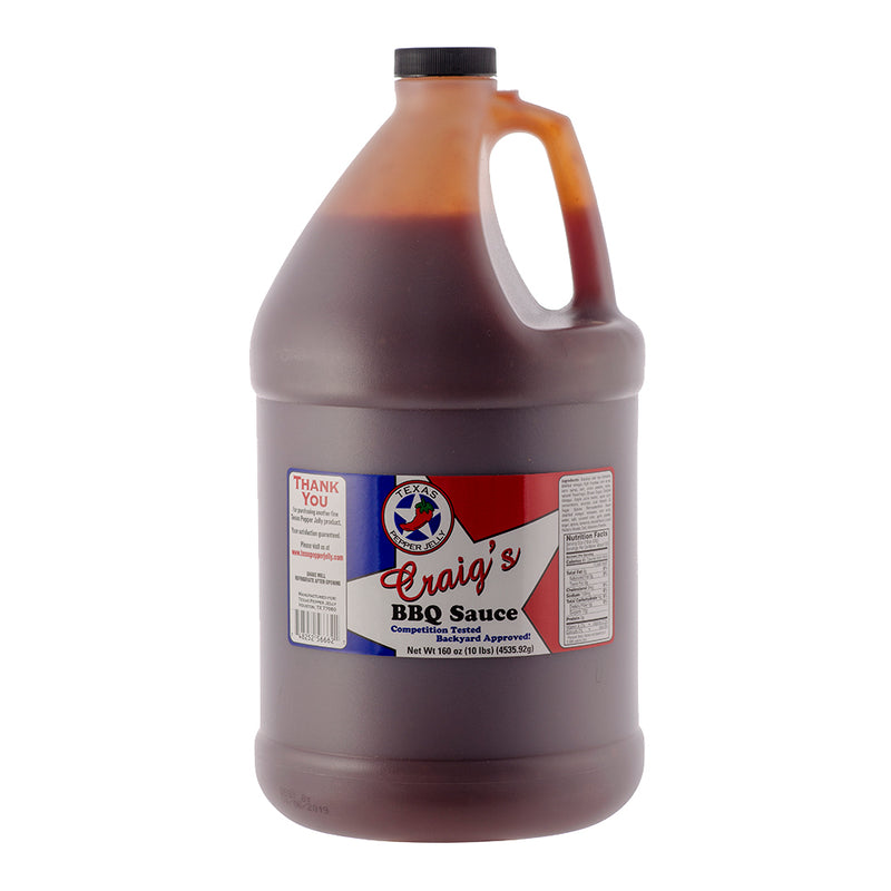 Texas Pepper Jelly Craig's BBQ Sauce