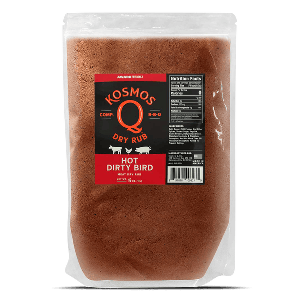 Kosmos Q Wing Dust Salt & Vinegar Dry Rub Seasoning Competition