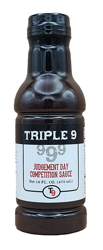 T9 Judgement Day Competition BBQ Sauce