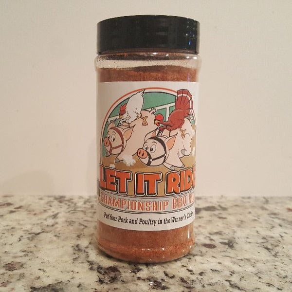 Sauced! Let It Ride Championship BBQ Rub, 12 ounce shaker