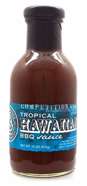 Hot Wachula's Tropical Hawaiian Sauce, 15 ounce bottle