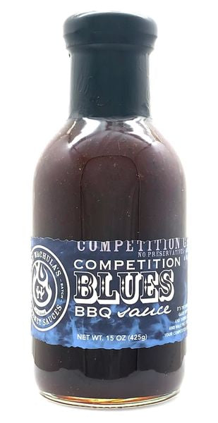 Hot Wachula's Competition Blues Sauce, 15oz Bottle