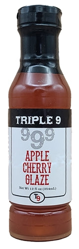 T9 Swine Apple Cherry Glaze, 15oz Bottle